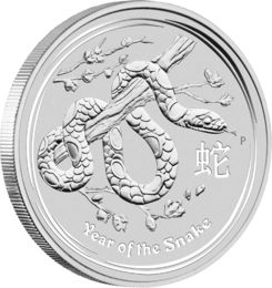 2013 1/2oz Silver Lunar SNAKE